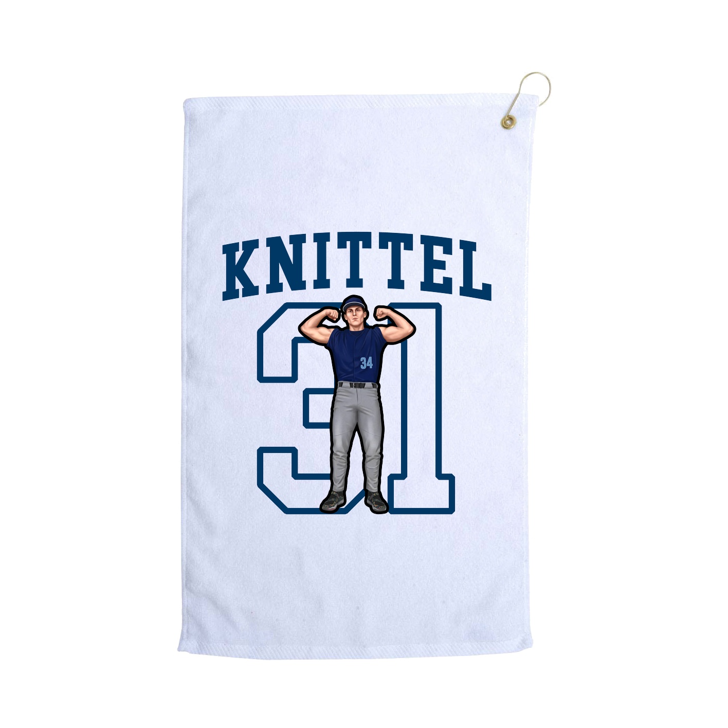 Terry Velour Golf Towel