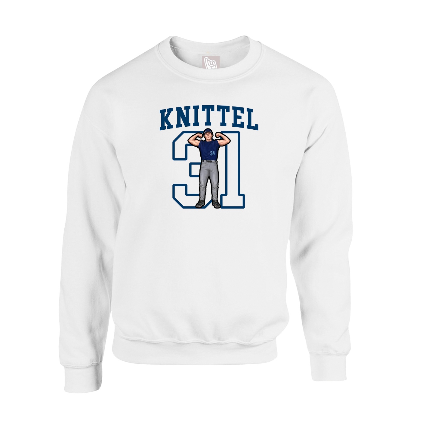 Fleece Crew — Shirsey in White