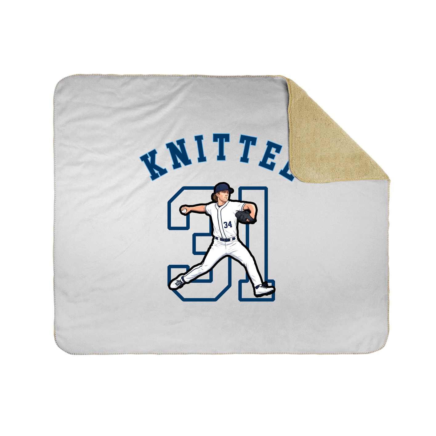 50x60 Sherpa Lined Throw Blanket