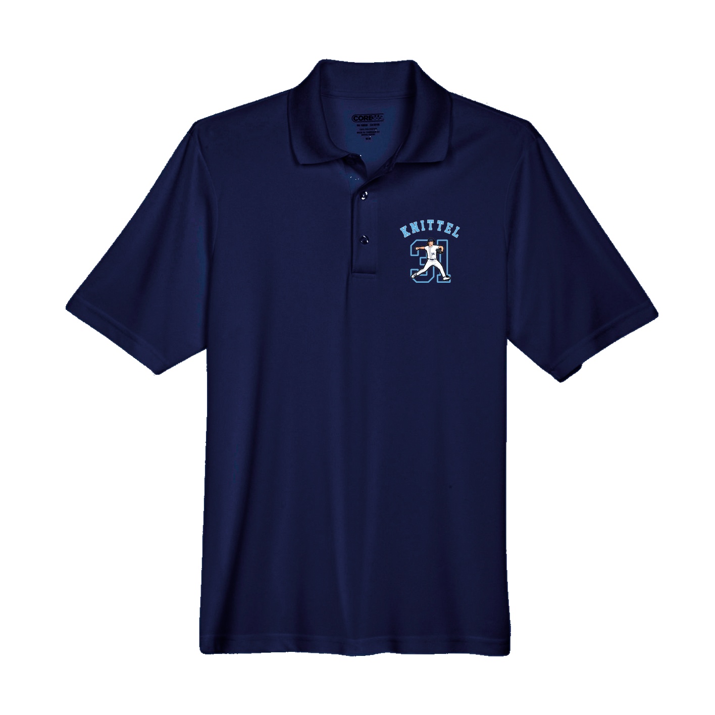 Performance Polo — Shirsey Arch in Navy