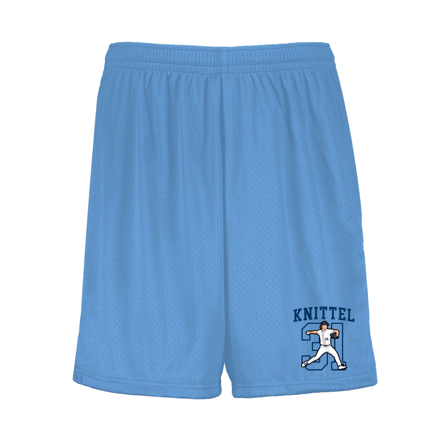 Shorts — Shirsey in Light Blue