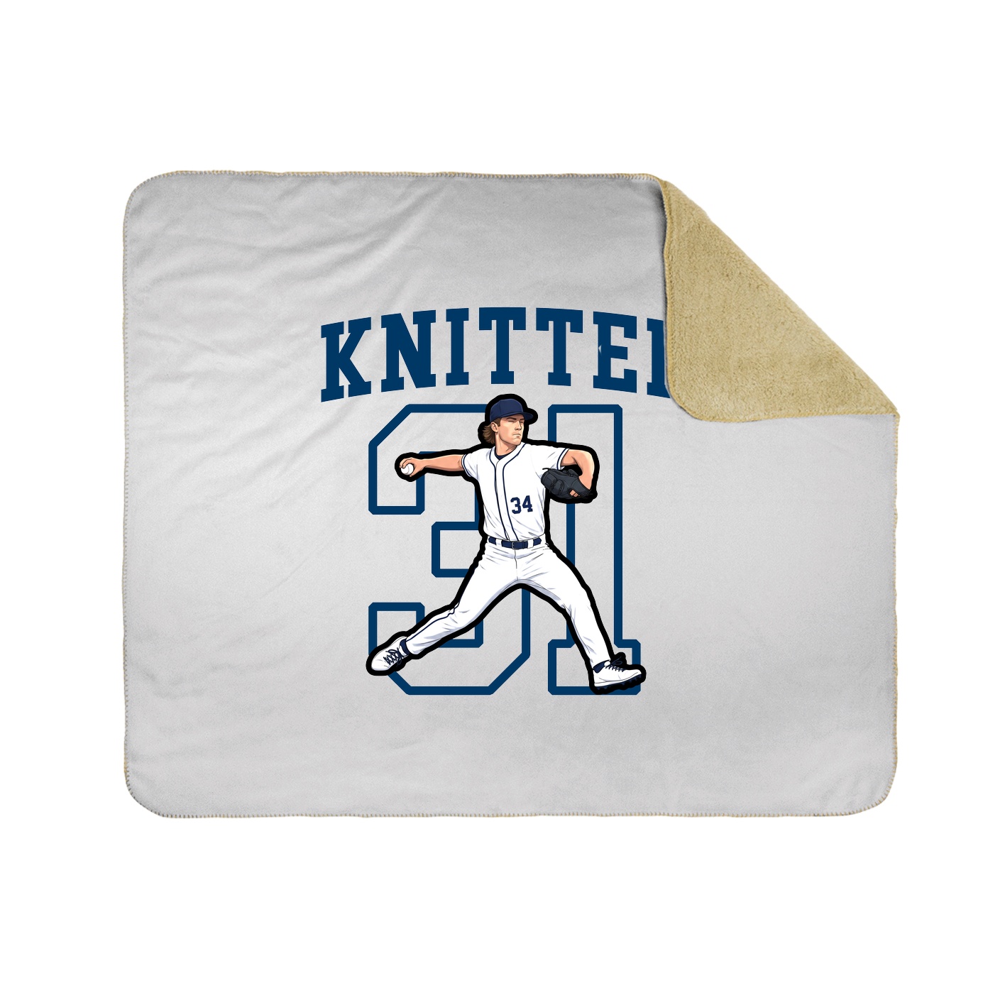 50x60 Sherpa Lined Throw Blanket