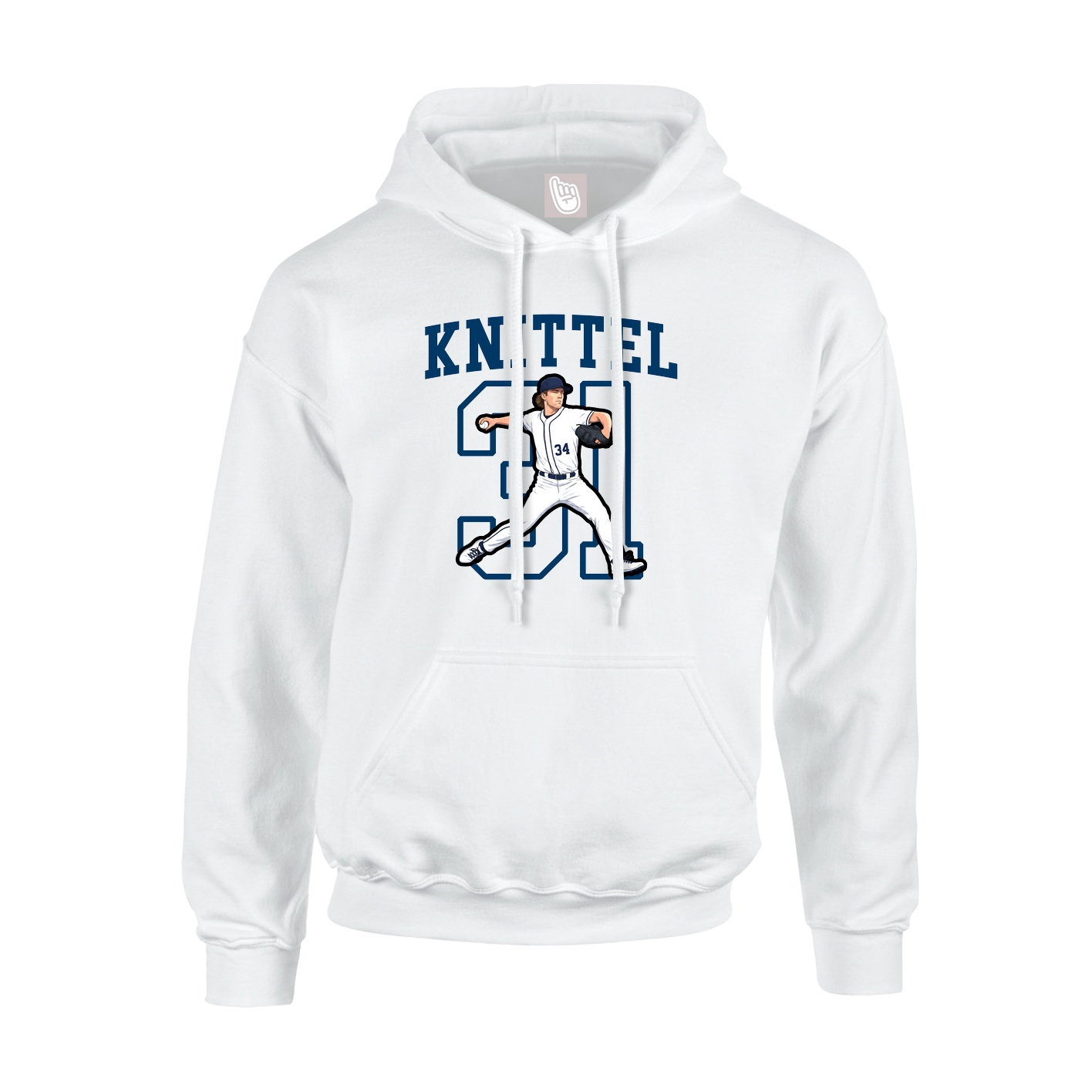 Hoodie — Shirsey in White