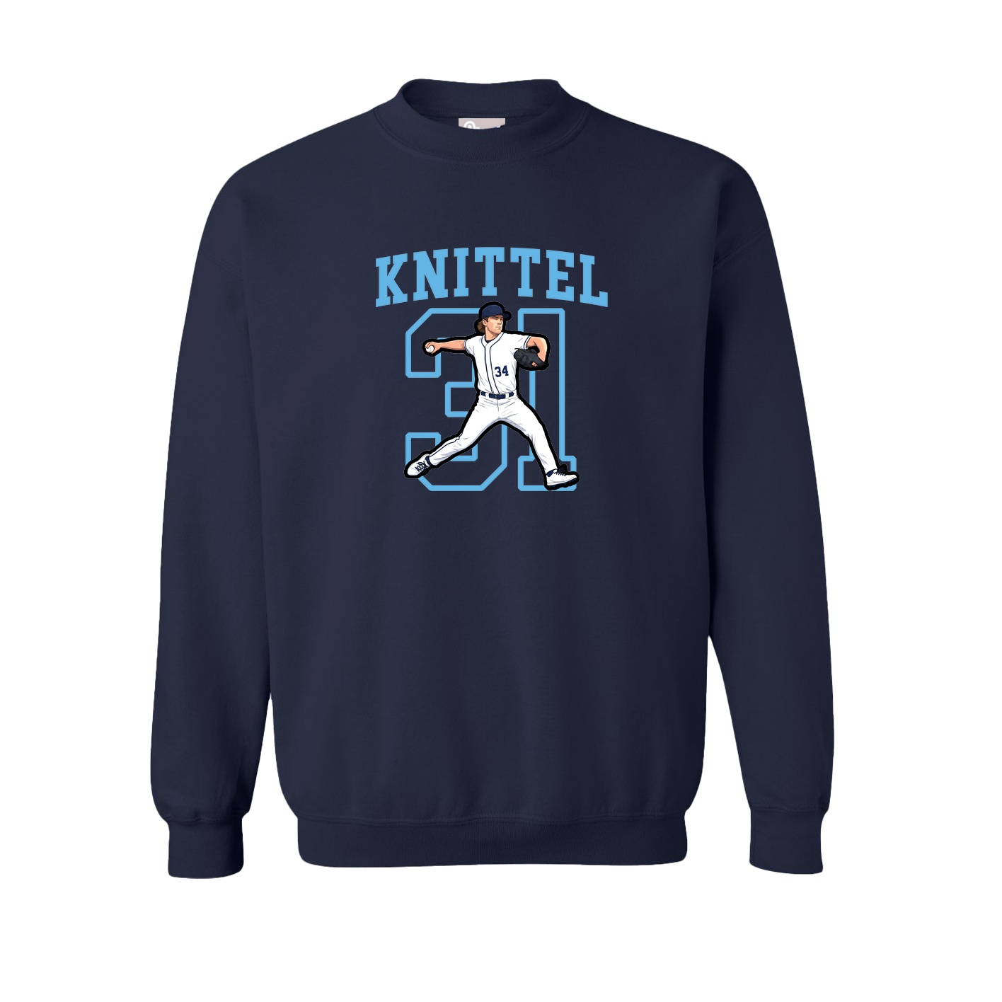 Fleece Crew — Shirsey in Navy