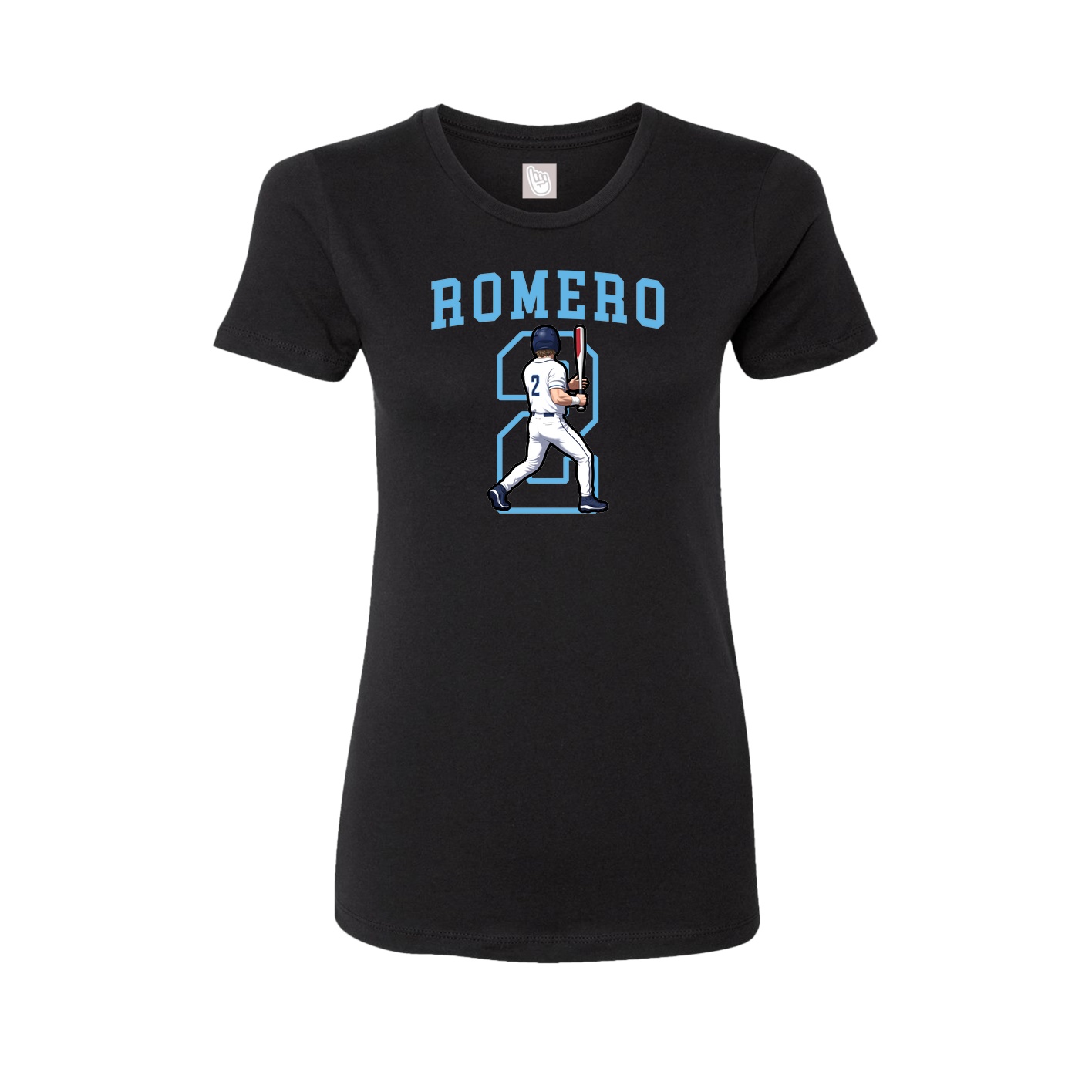 Fitted Women's Tee — Shirsey in Black
