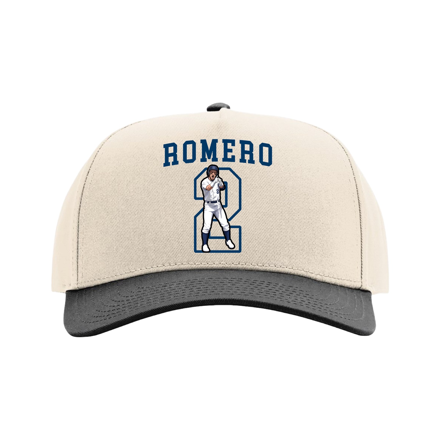 Full Fabric Five-Panel Champ Cap