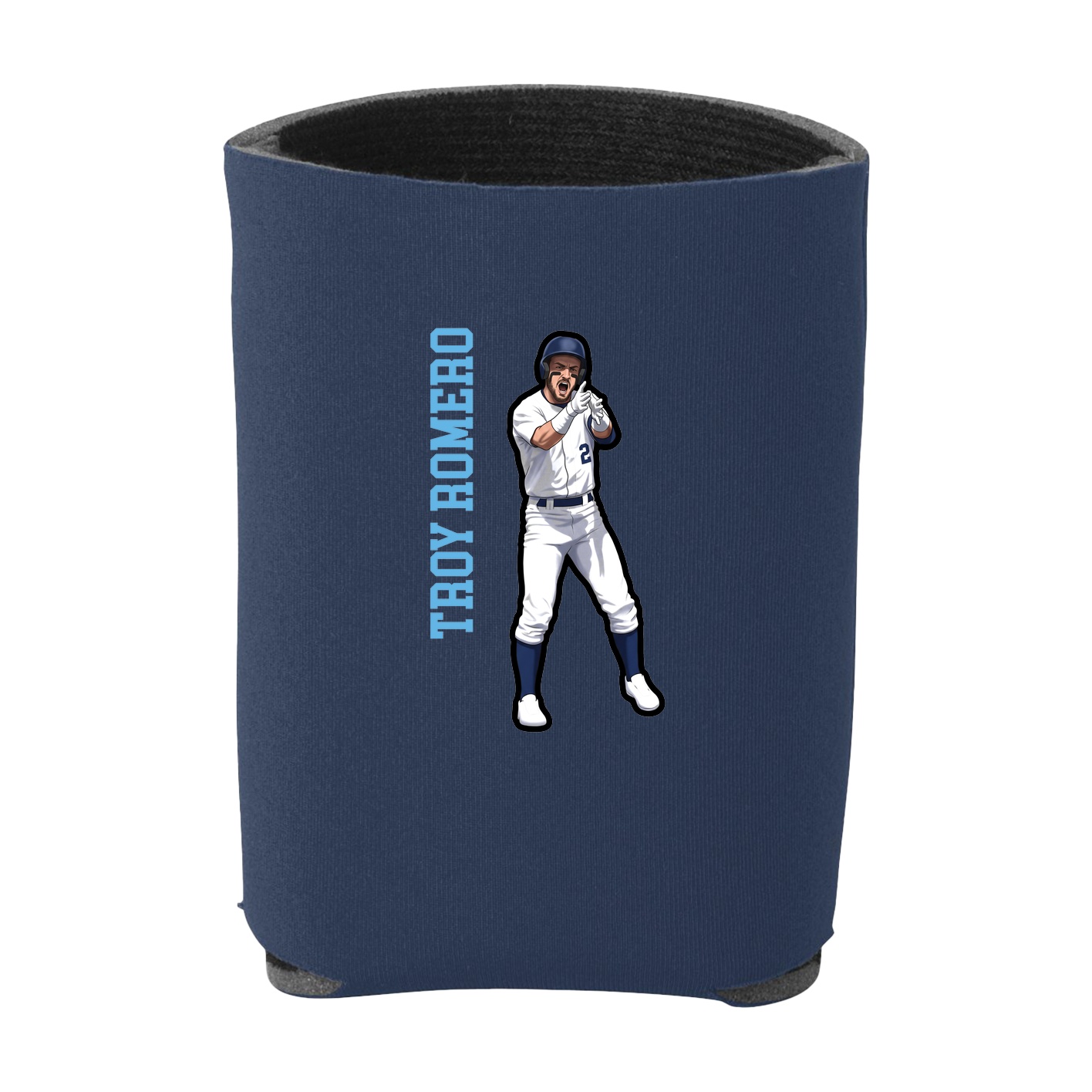Can Holder — Name Vertical in Navy