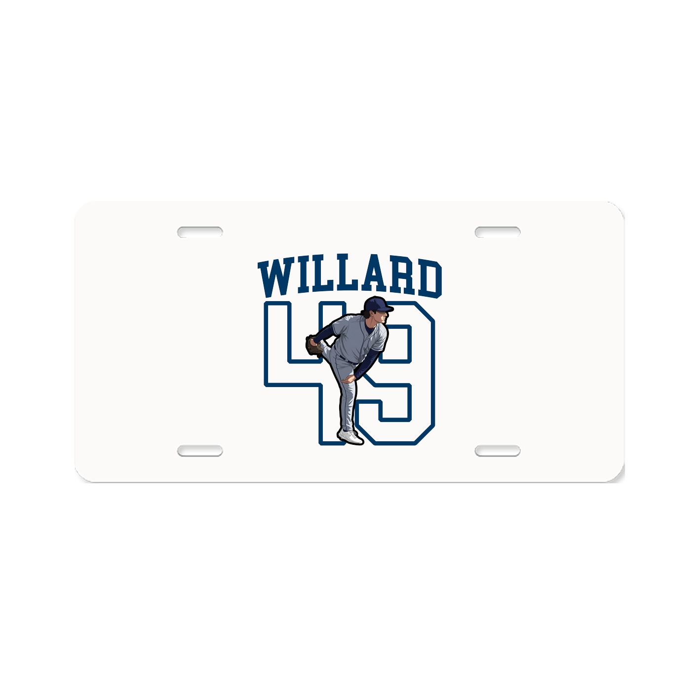 License Plate — Shirsey in Classic
