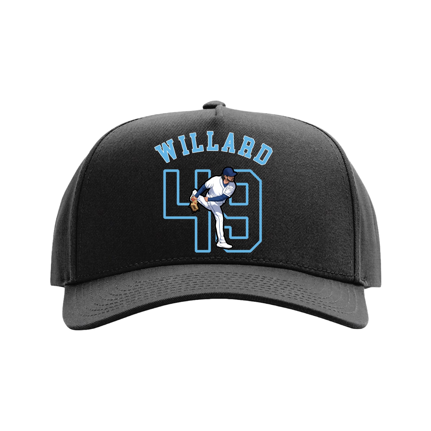 Full Fabric Five-Panel Champ Cap