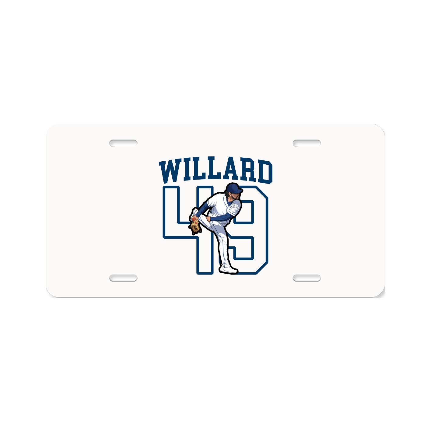 License Plate — Shirsey in Classic