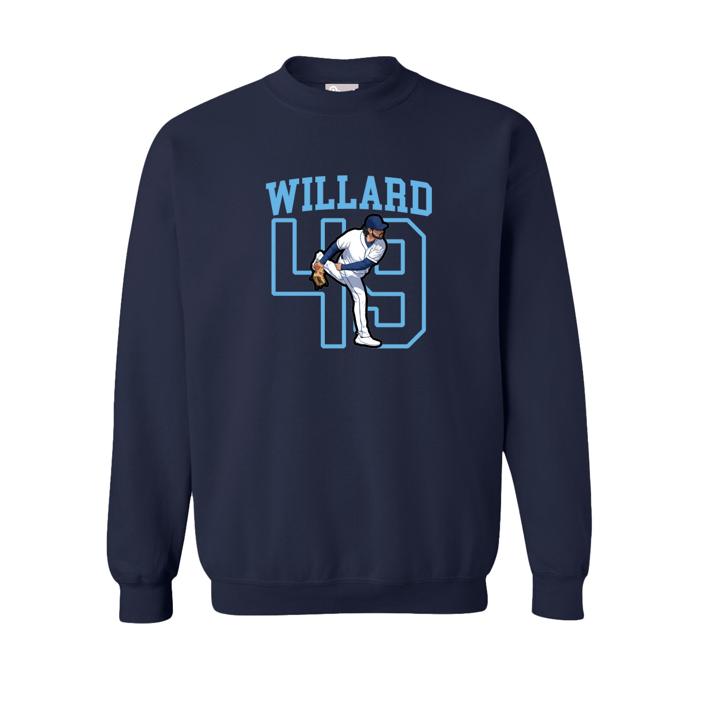 Fleece Crew — Shirsey in Navy