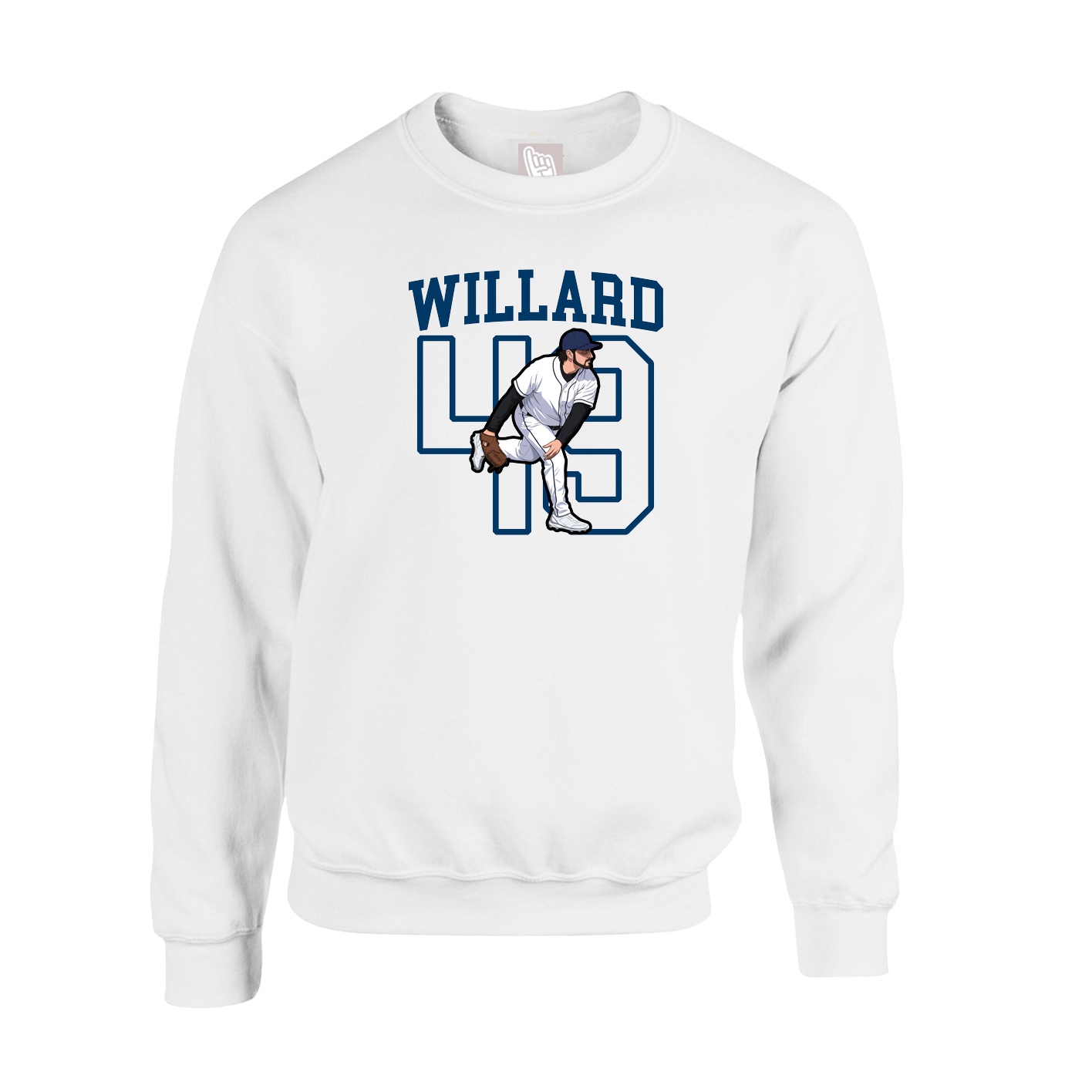 Fleece Crew — Shirsey in White