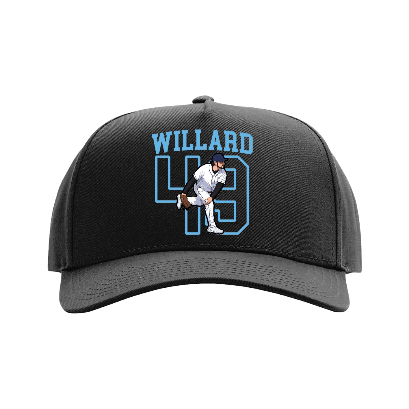Full Fabric Five-Panel Champ Cap