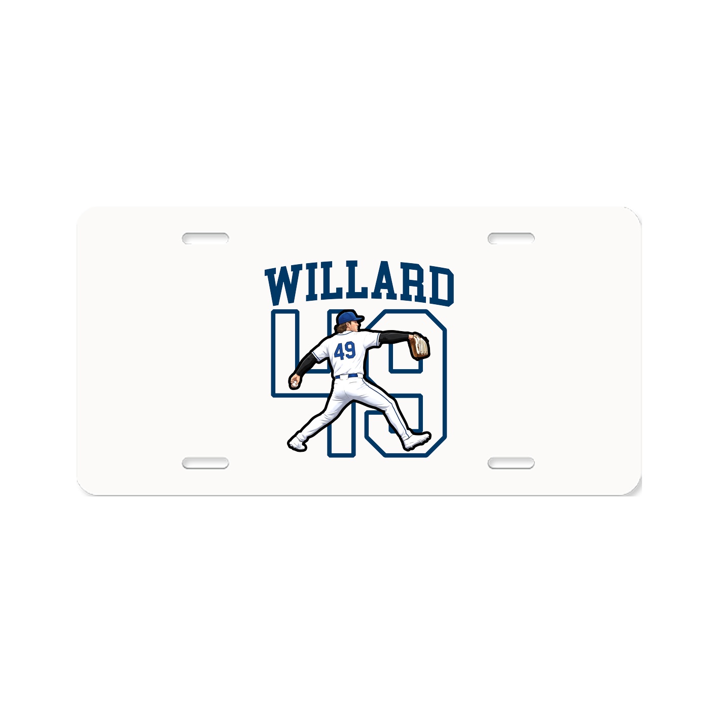 Aluminum License Plate