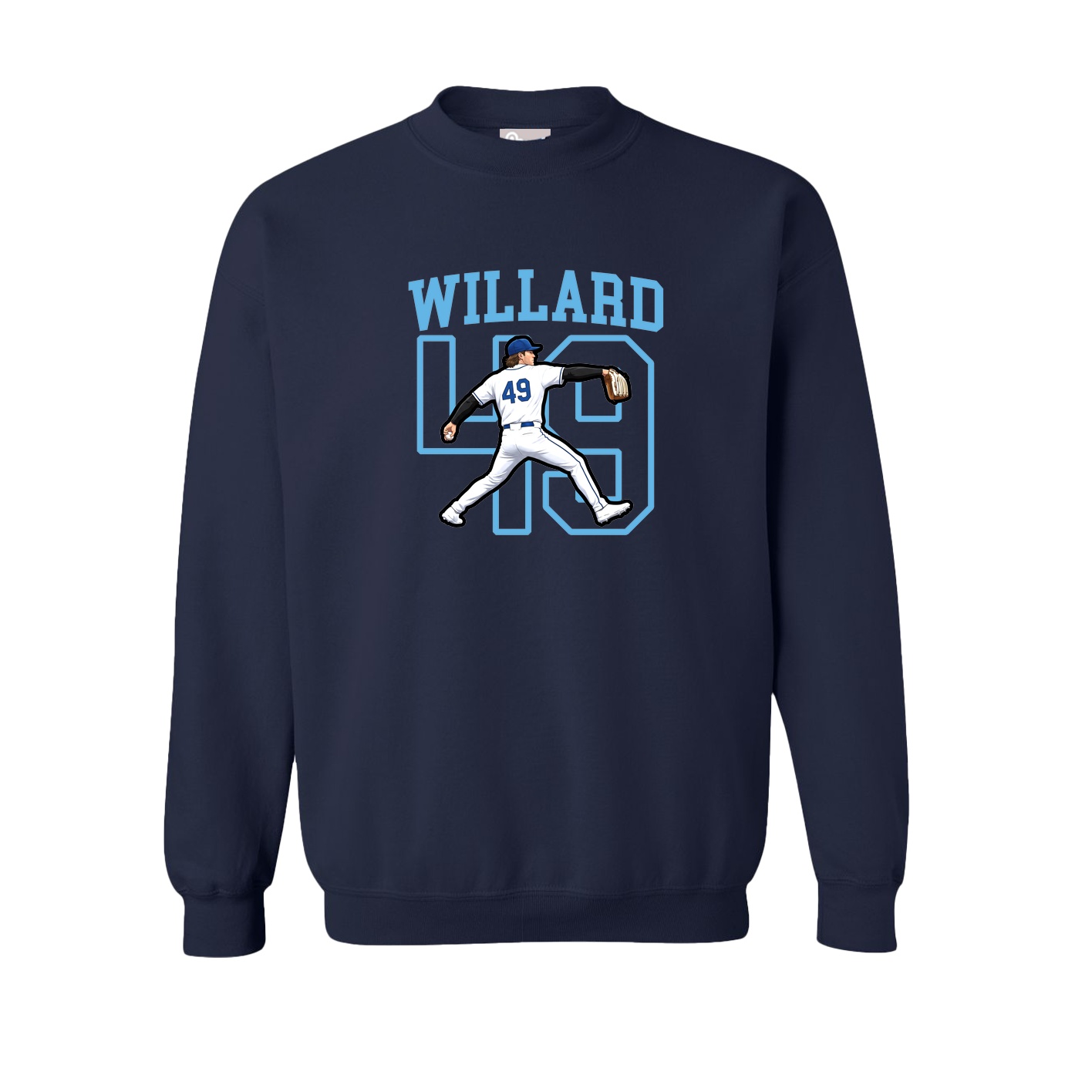 Fleece Crew — Shirsey in Navy