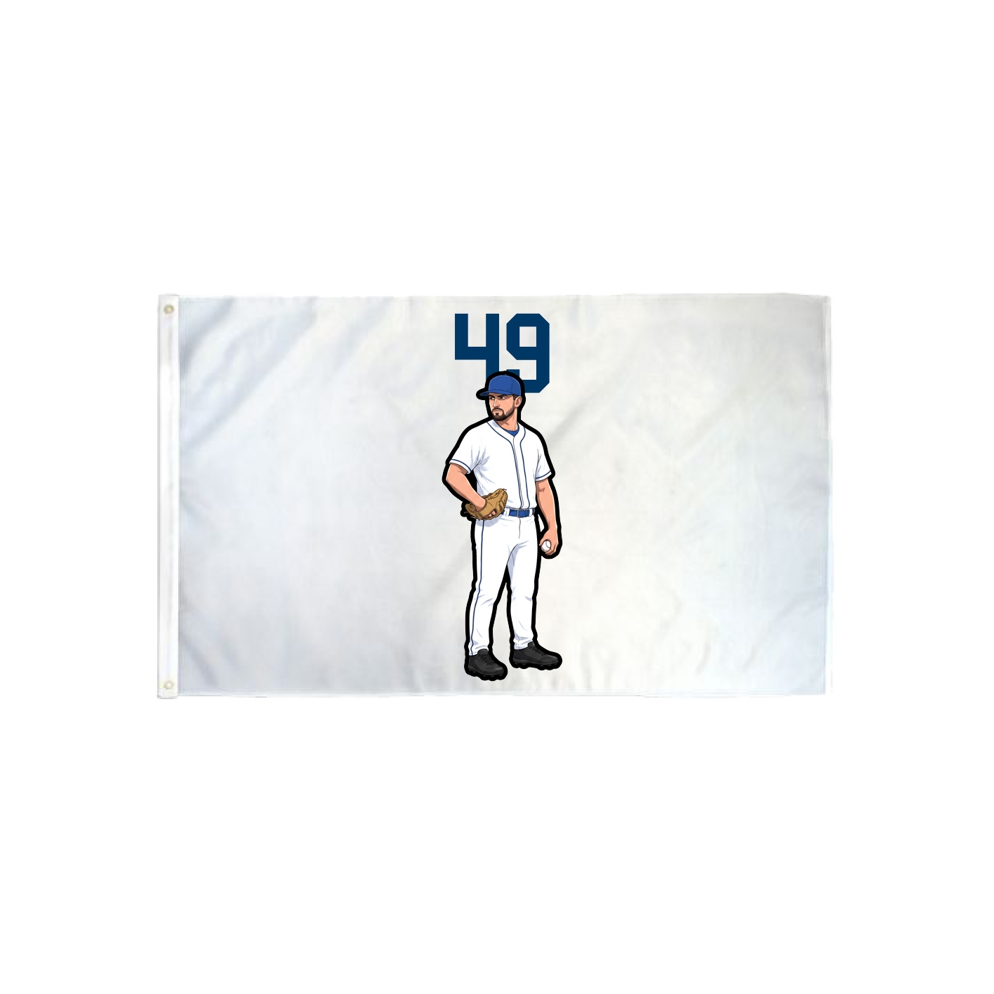 3x5 Flag — Number Top in Classic