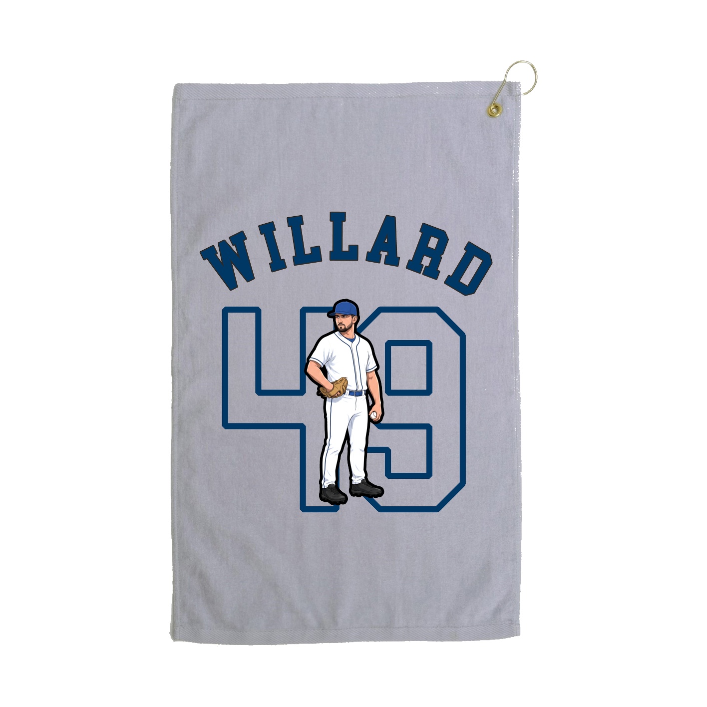 Golf Towel — Shirsey Arch in Grey