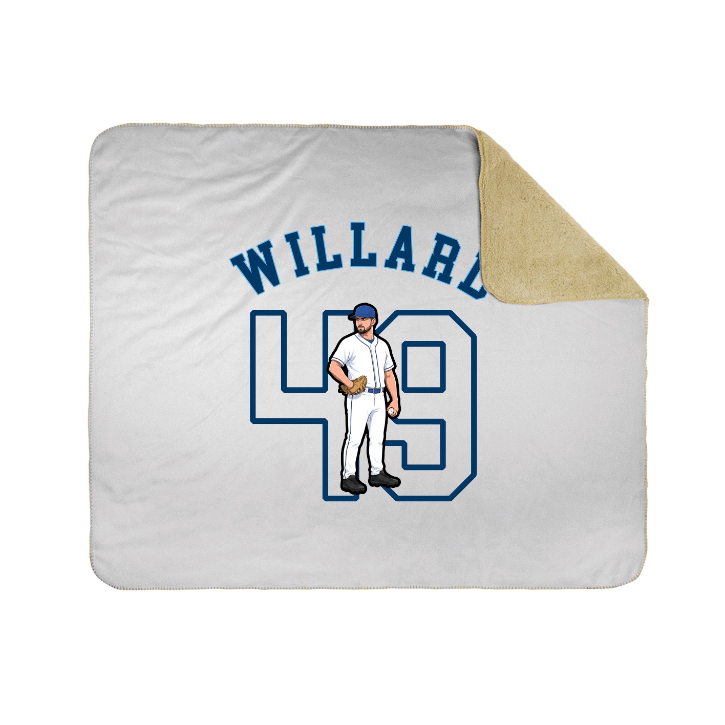 Throw Blanket — Shirsey Arch in White