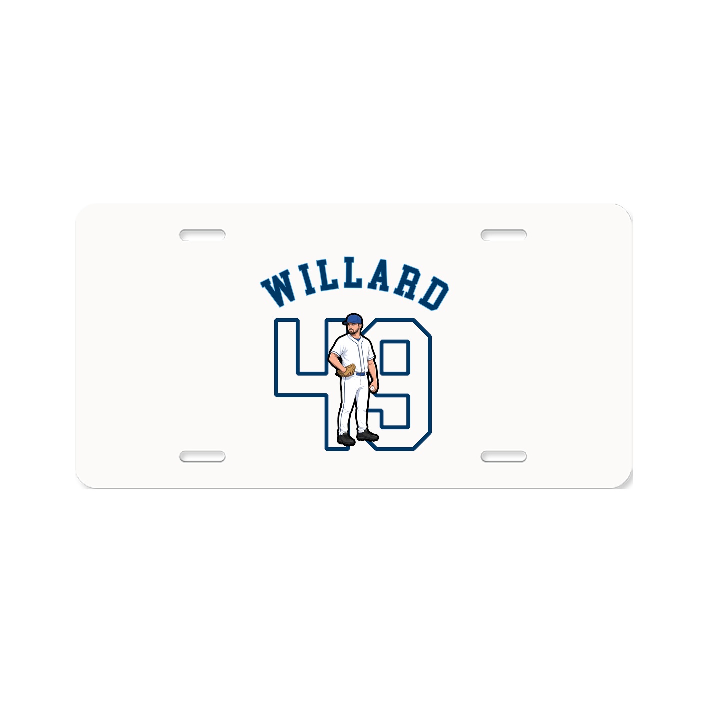 License Plate — Shirsey Arch in Classic