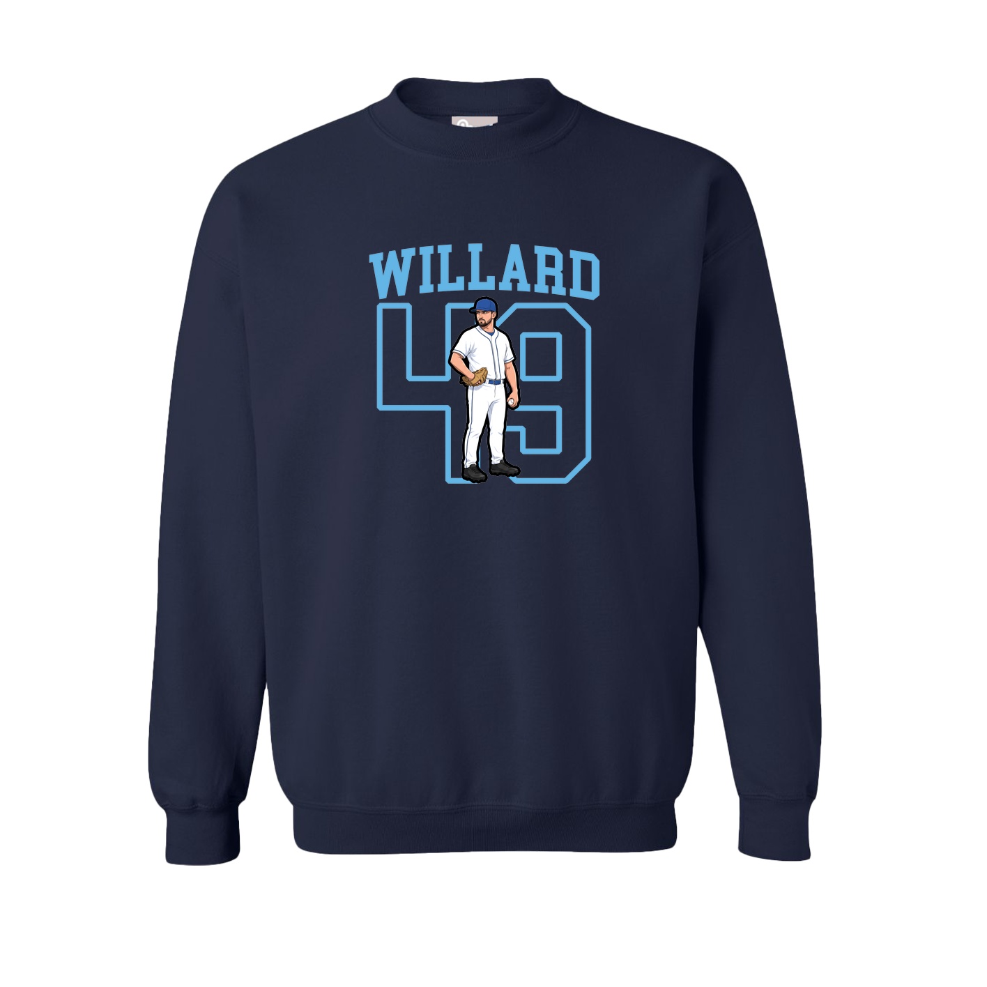 Fleece Crew — Shirsey in Navy
