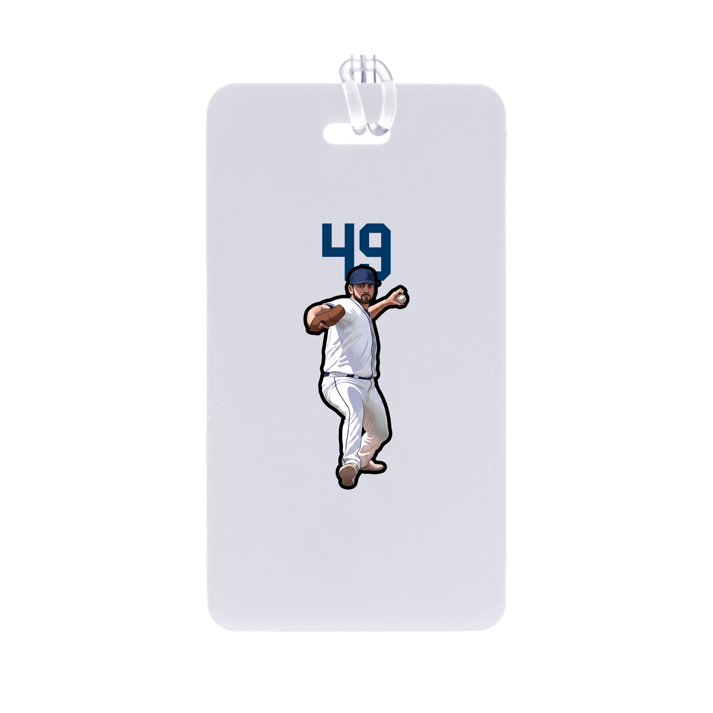Bag Tag — Number Top in Classic