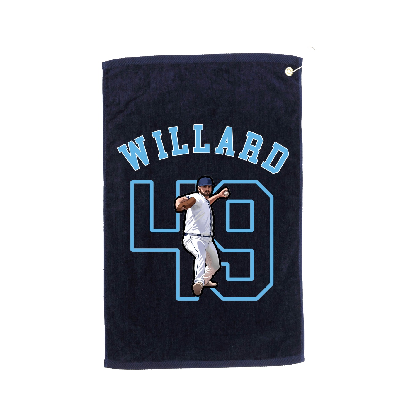 Terry Velour Golf Towel