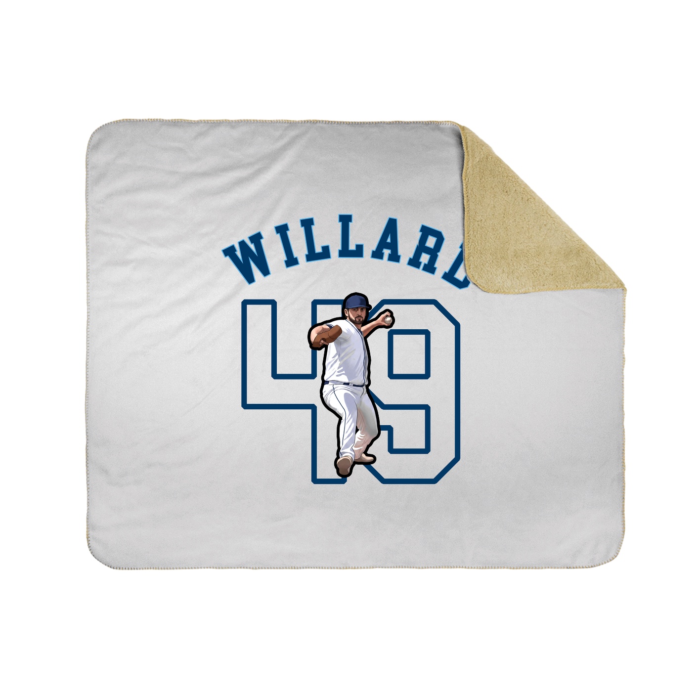 Throw Blanket — Shirsey Arch in White