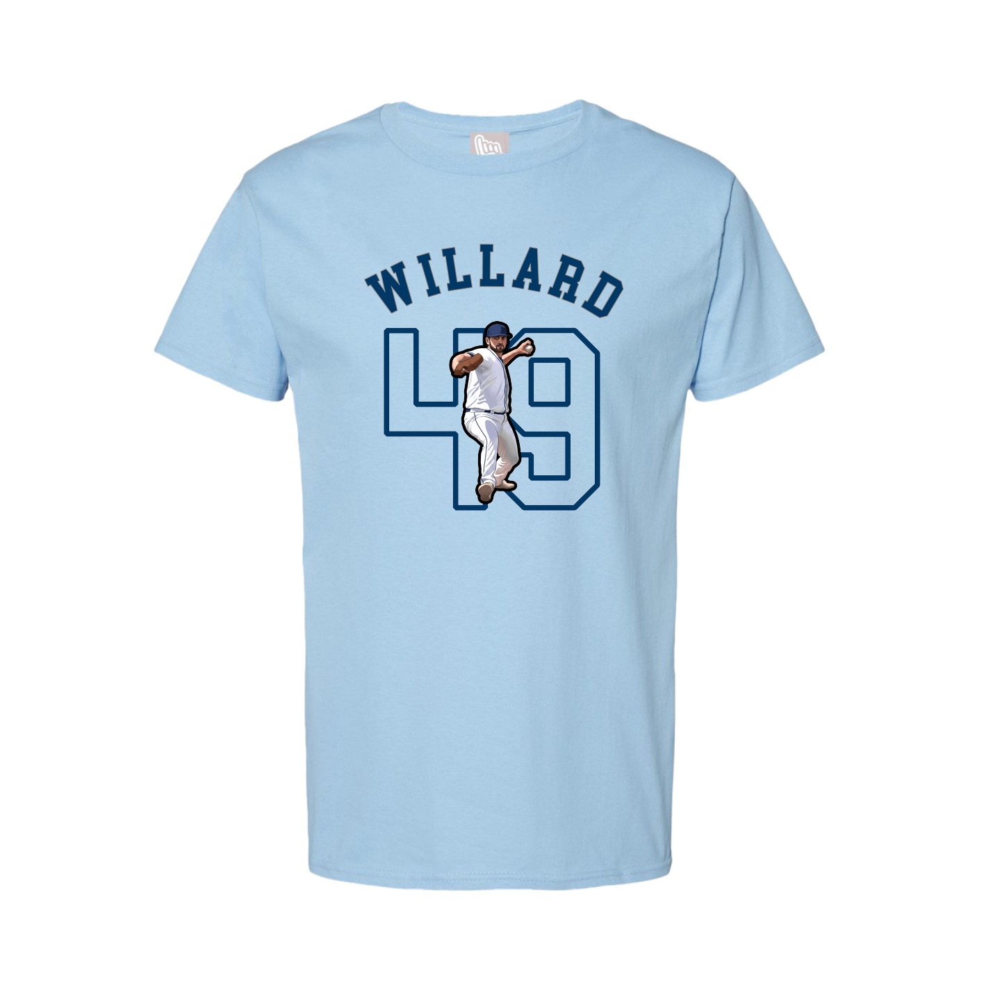 Youth Tee — Shirsey Arch in Light Blue
