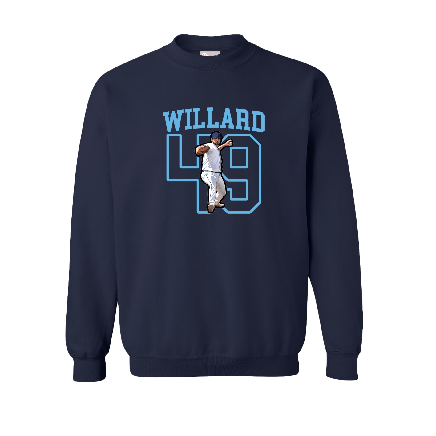 Fleece Crew — Shirsey in Navy