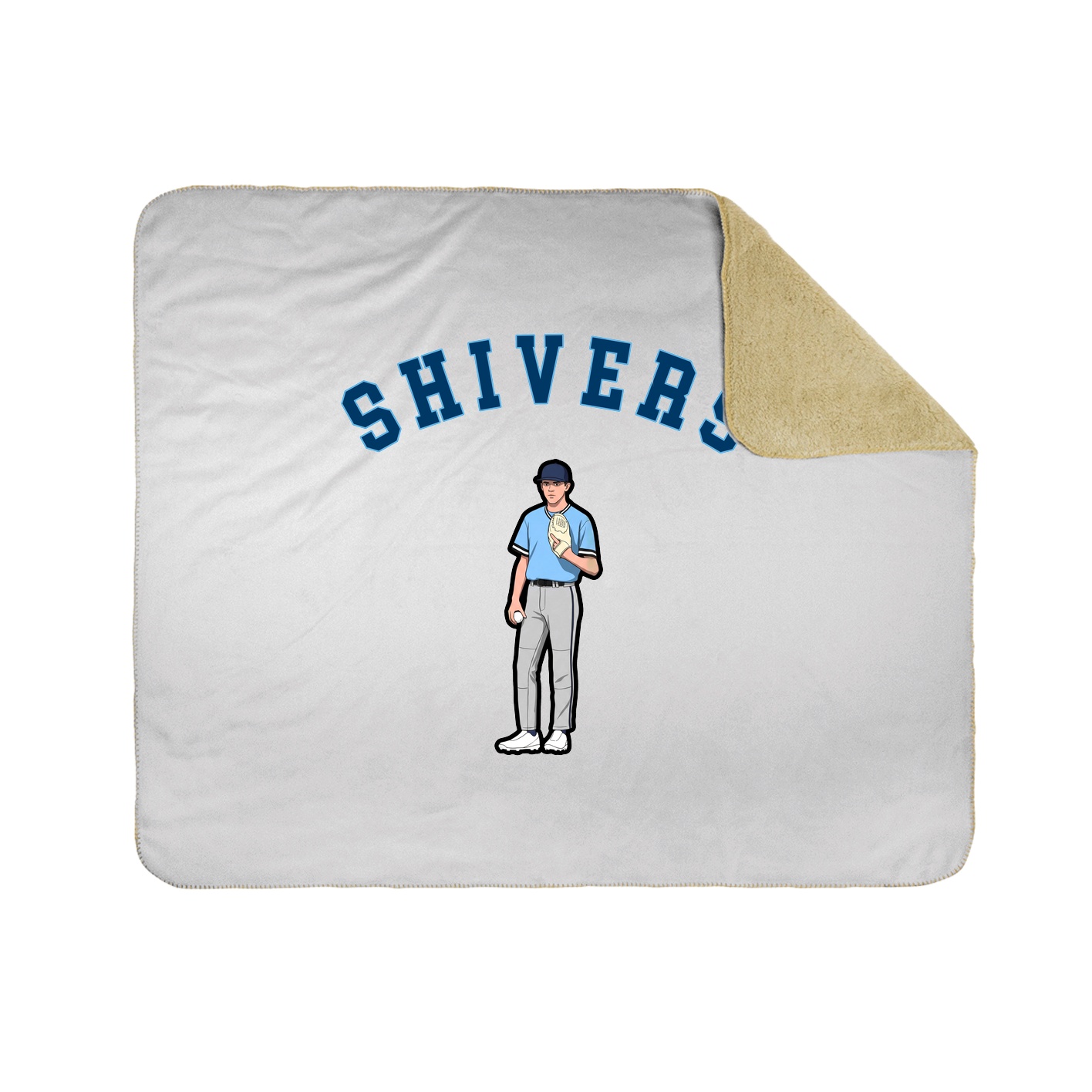 Throw Blanket — Shirsey Arch in White