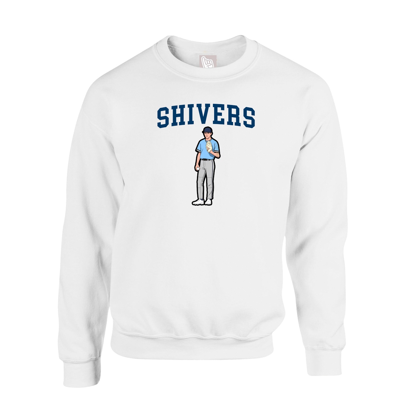 Fleece Crew — Shirsey in White