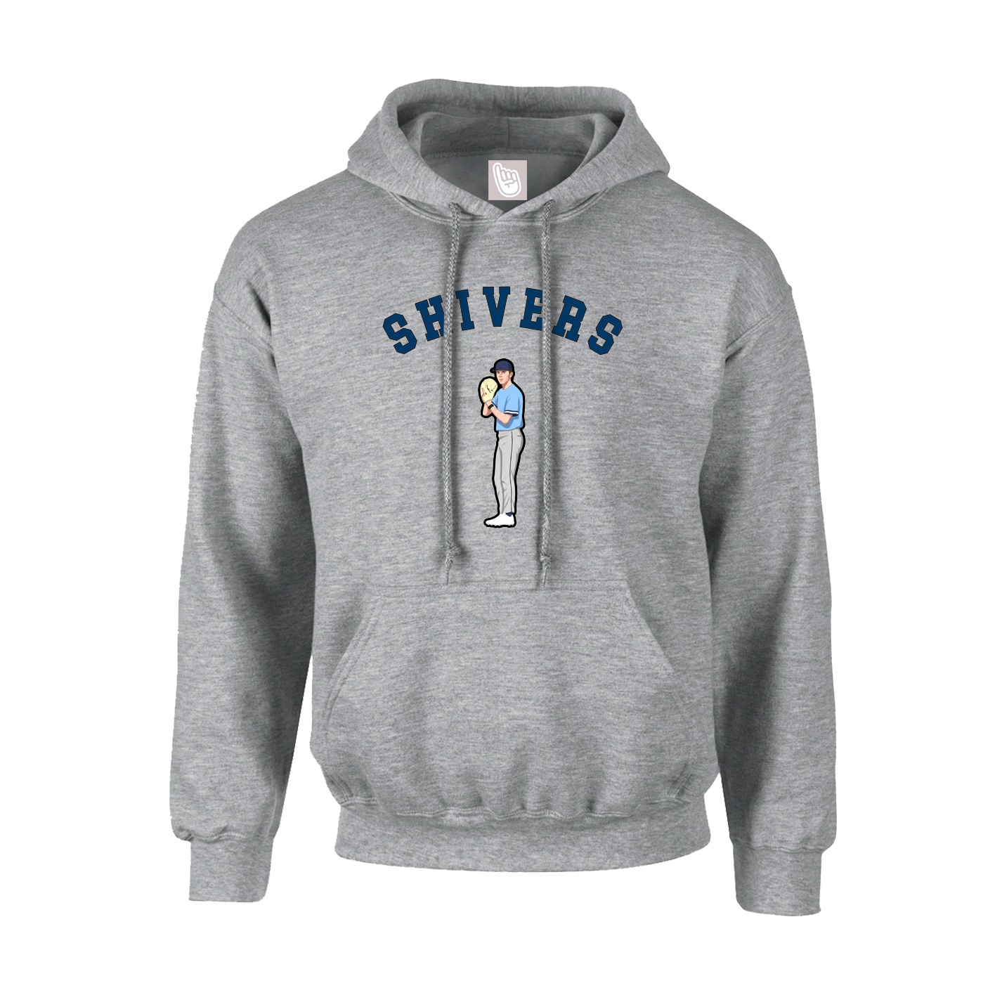 Hoodie — Shirsey Arch in Grey