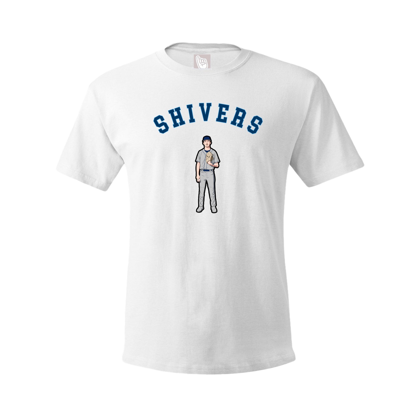 Tee — Shirsey Arch in White
