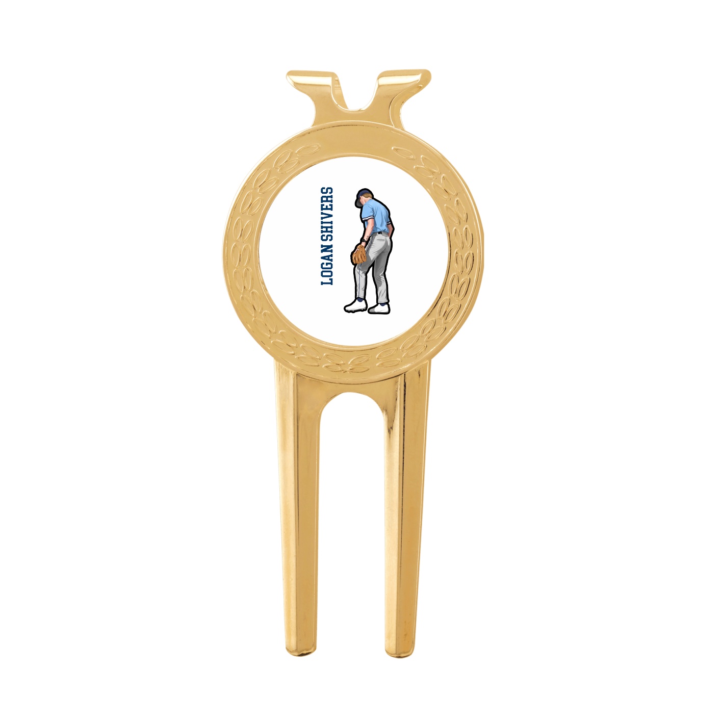 Divot Tool with Ball Marker — Name Vertical in Classic
