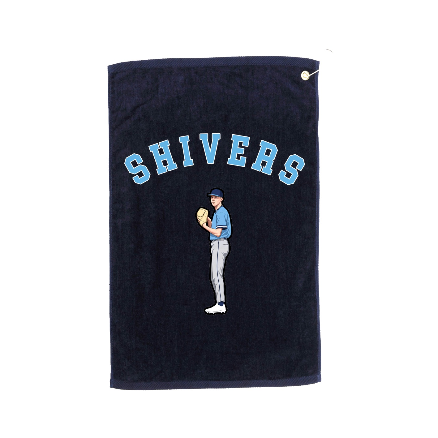 Golf Towel — Shirsey Arch in Navy