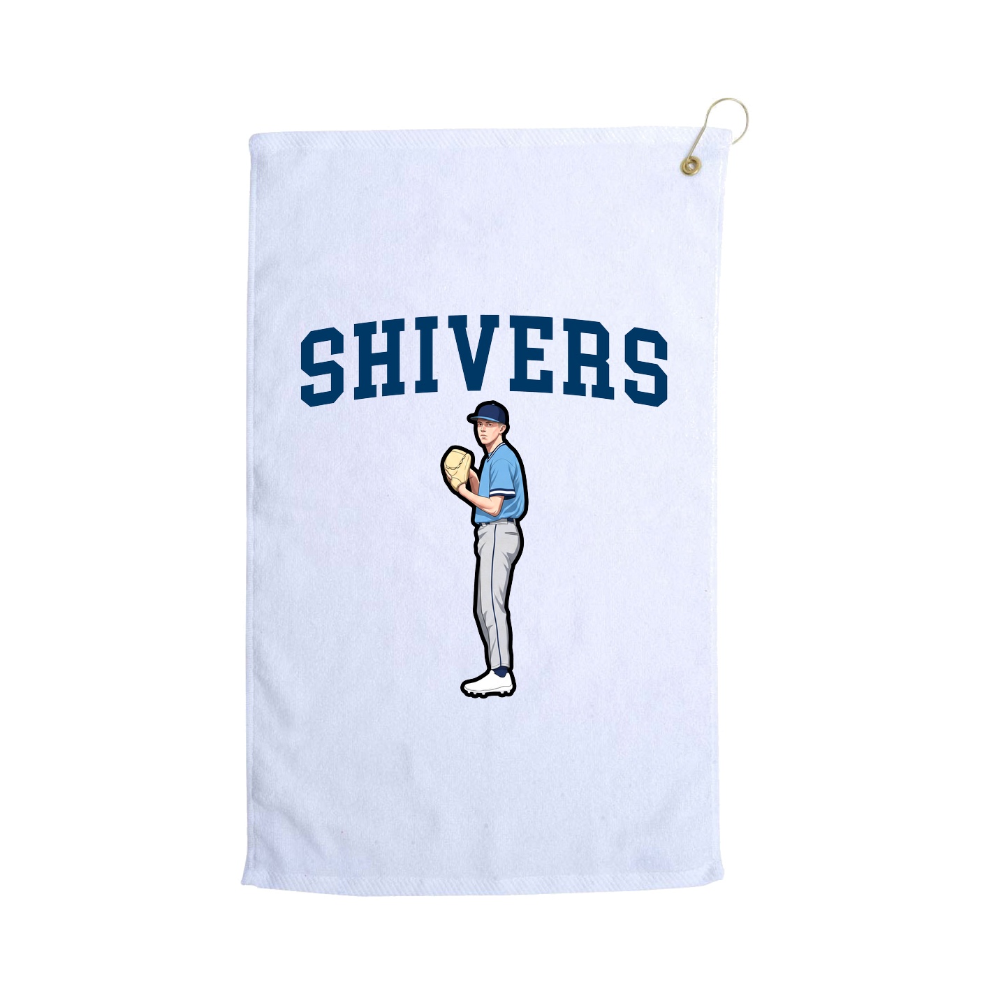 Golf Towel — Shirsey in White