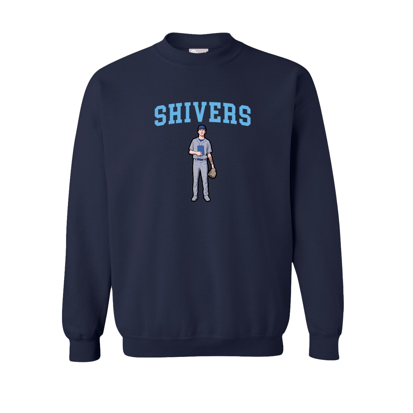 Fleece Crew — Shirsey in Navy