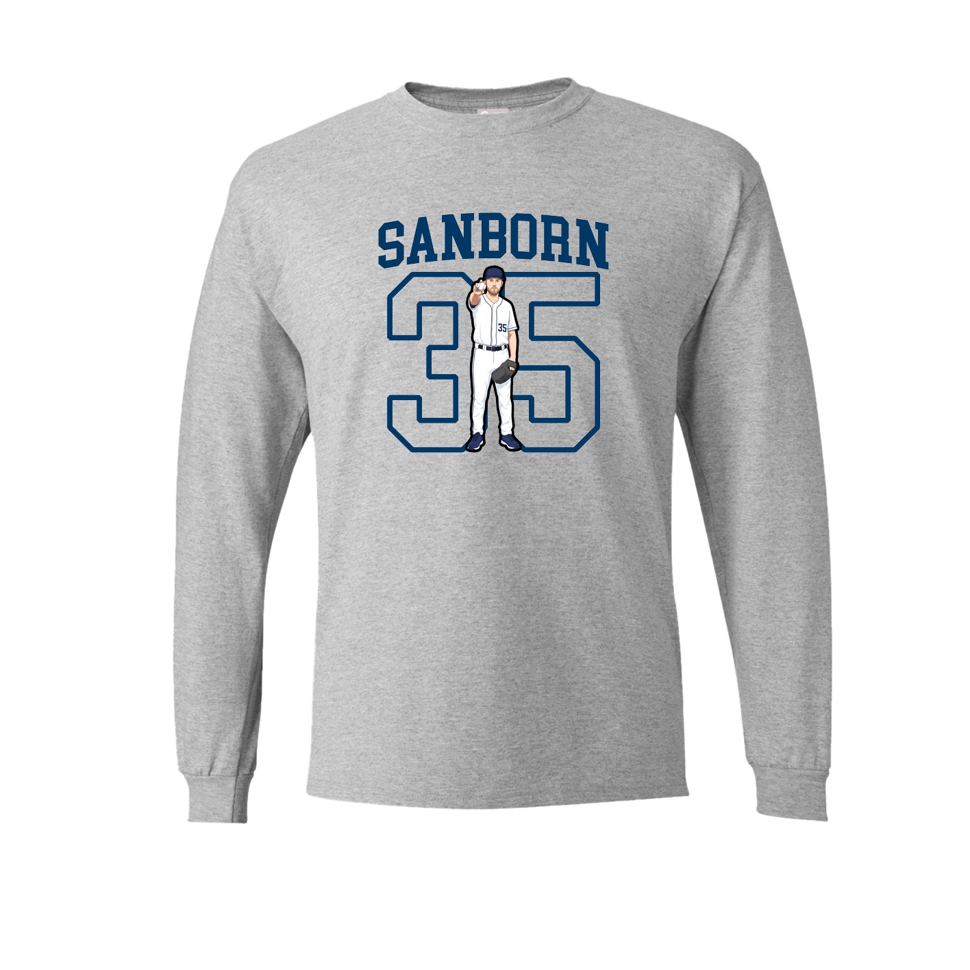 Long Sleeve Tee — Shirsey in Grey