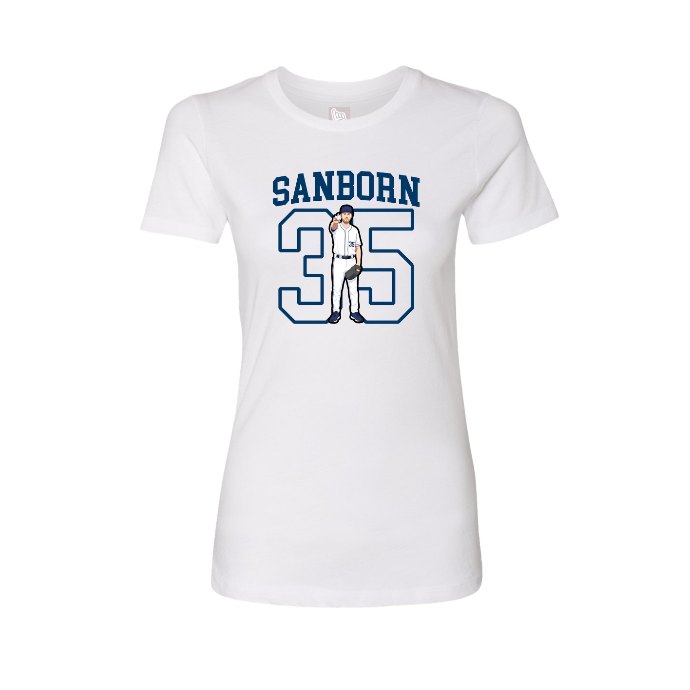 Fitted Women's Tee — Shirsey in White