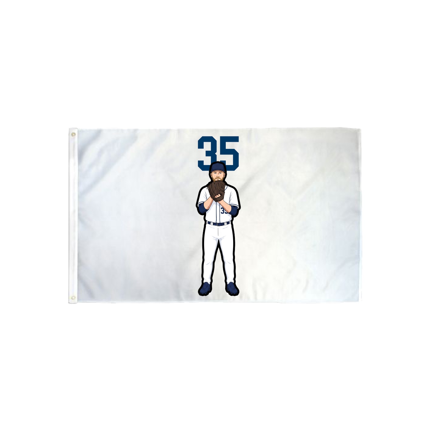 3x5 Flag — Number Top in Classic
