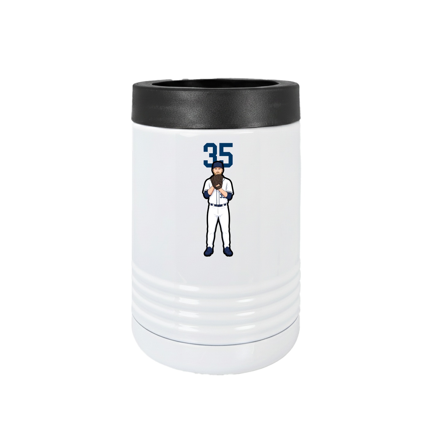 Beverage Holder — Number Top in White