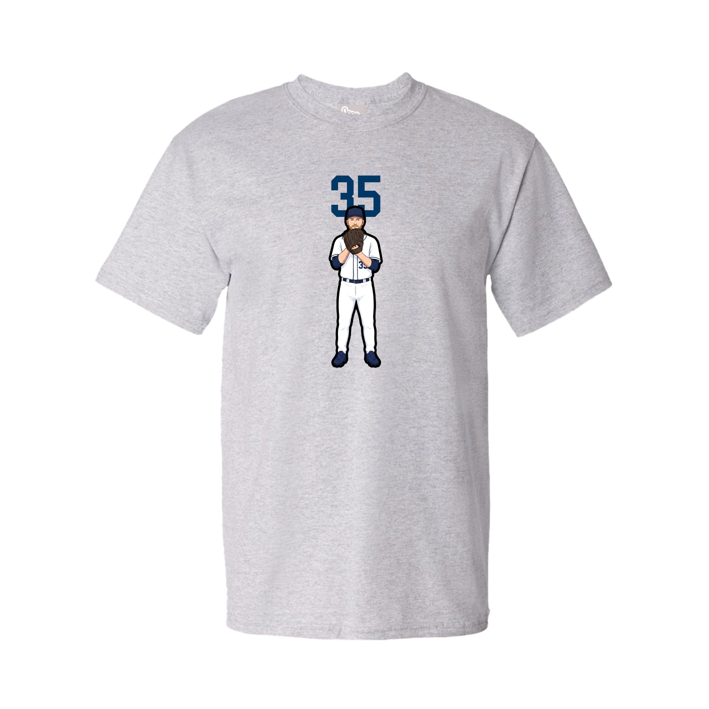 Tee — Number Top in Grey
