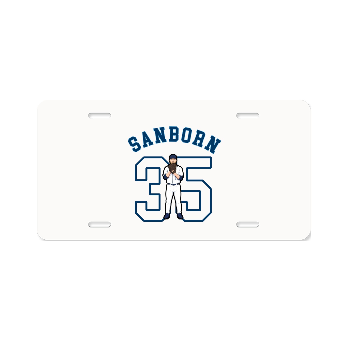 License Plate — Shirsey Arch in Classic