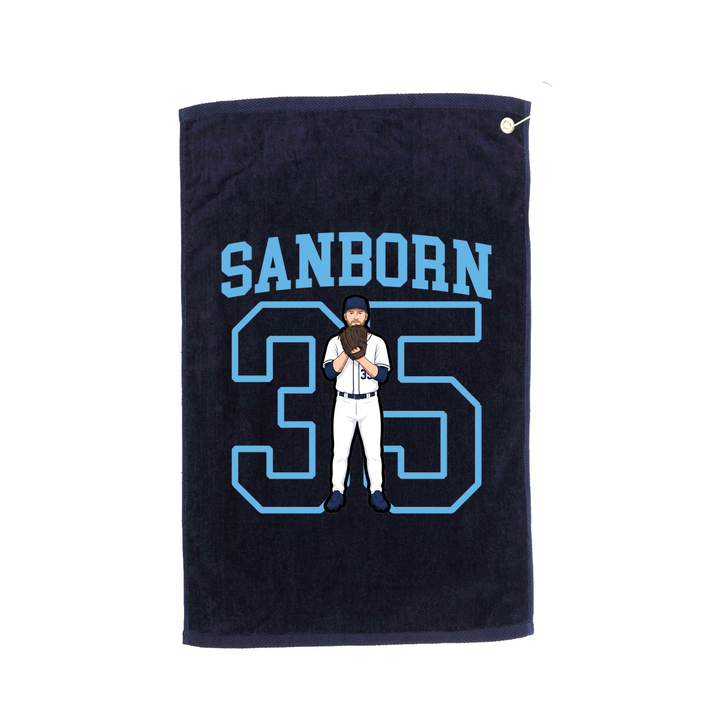 Golf Towel — Shirsey in Navy