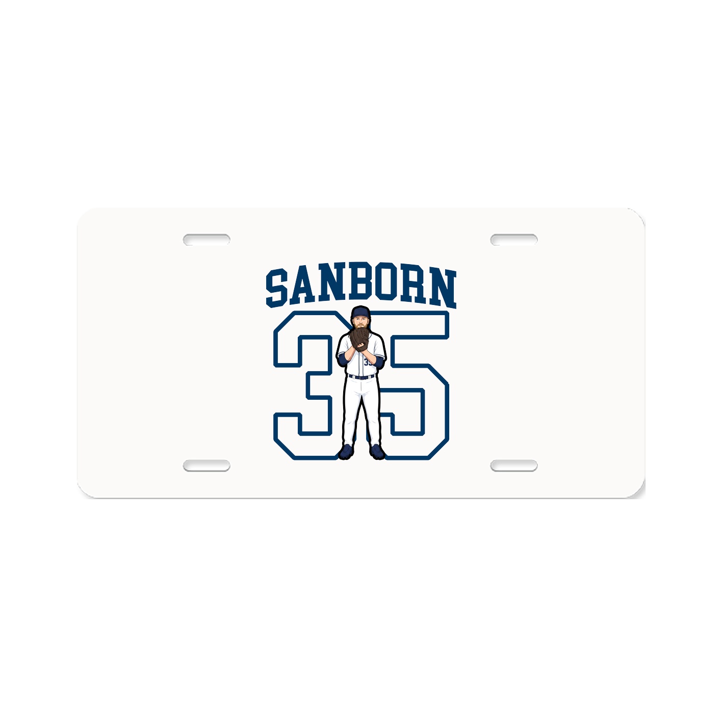 License Plate — Shirsey in Classic