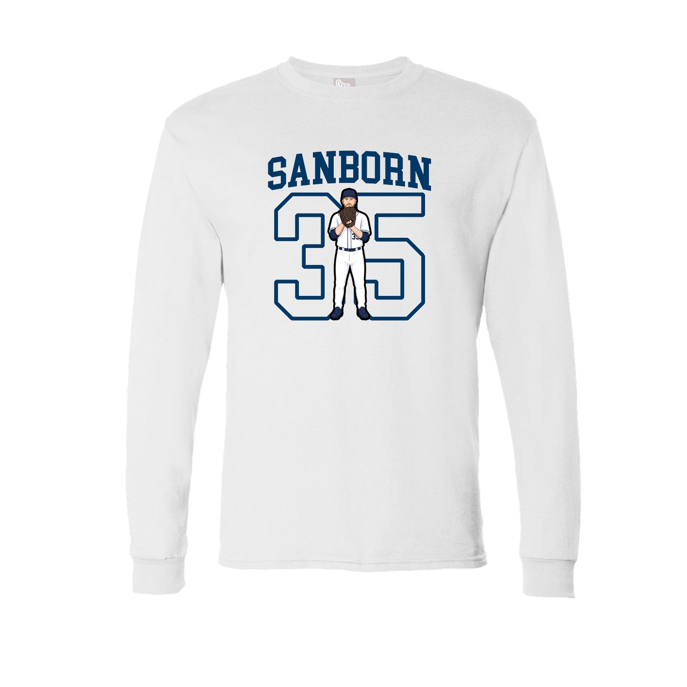 Long Sleeve Tee — Shirsey in White