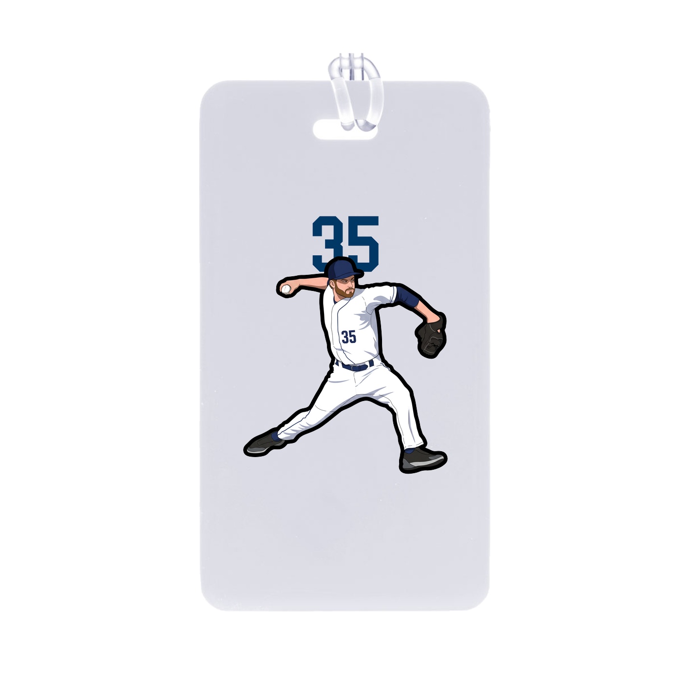 Bag Tag — Number Top in Classic