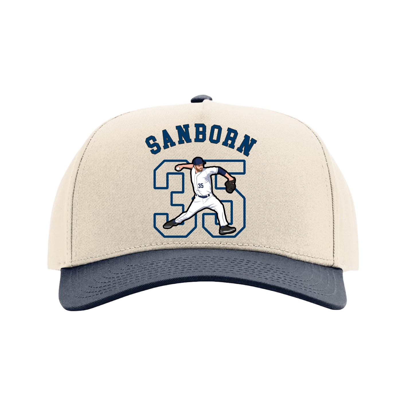 Full Fabric Five-Panel Champ Cap