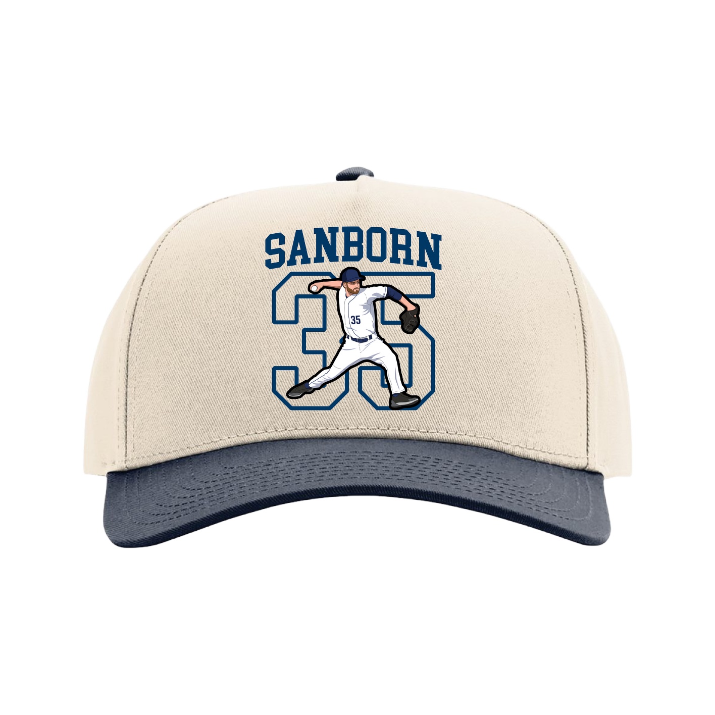 Full Fabric Five-Panel Champ Cap