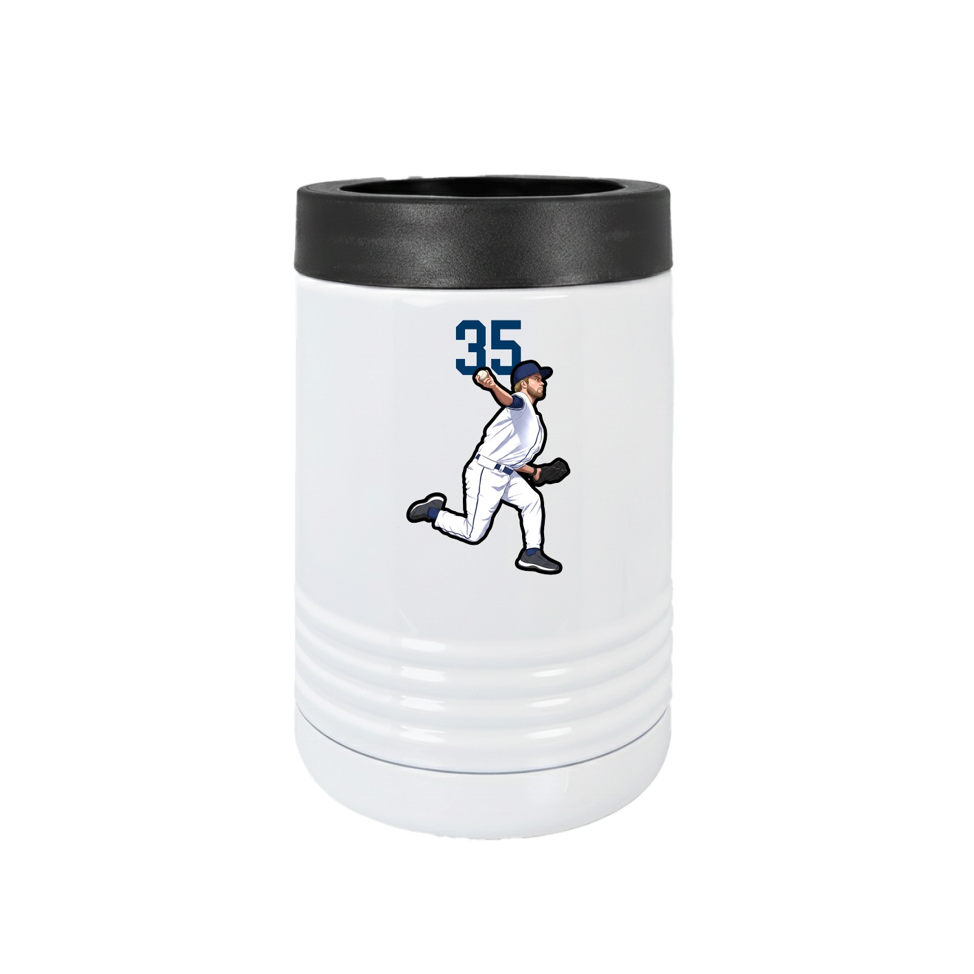 Beverage Holder — Number Top in White